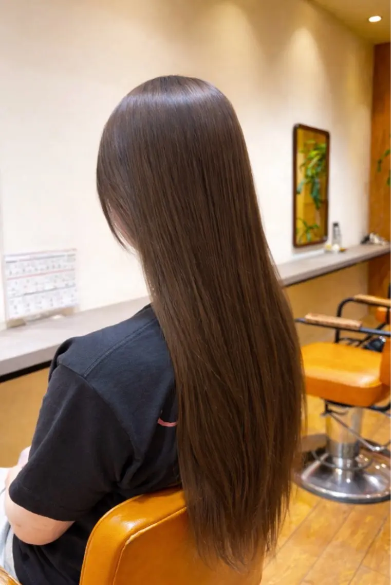 カラー CLAPSコハク モデル募集のヘアスタイル