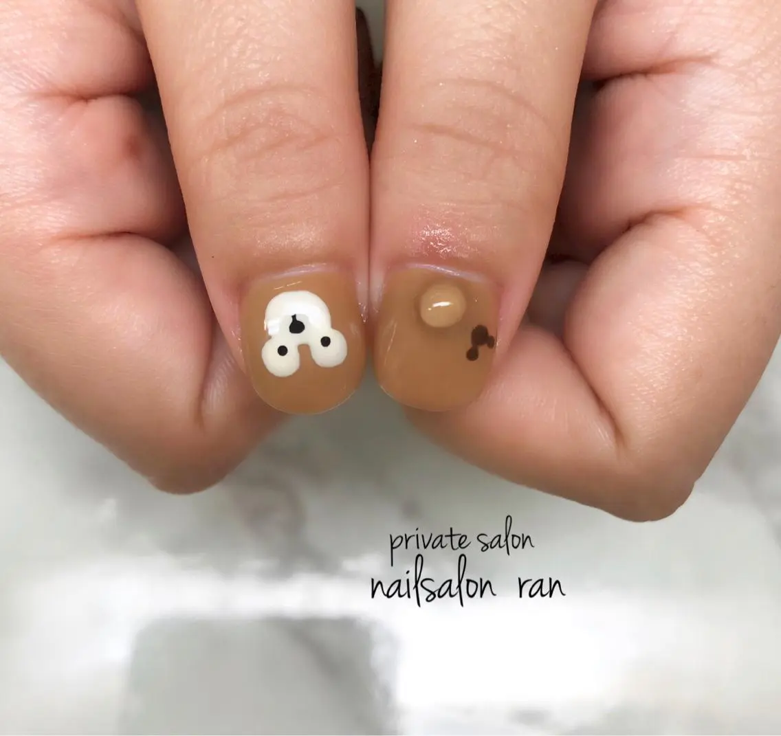ネイル 持ち込み nailsalon ranのネイルデザイン