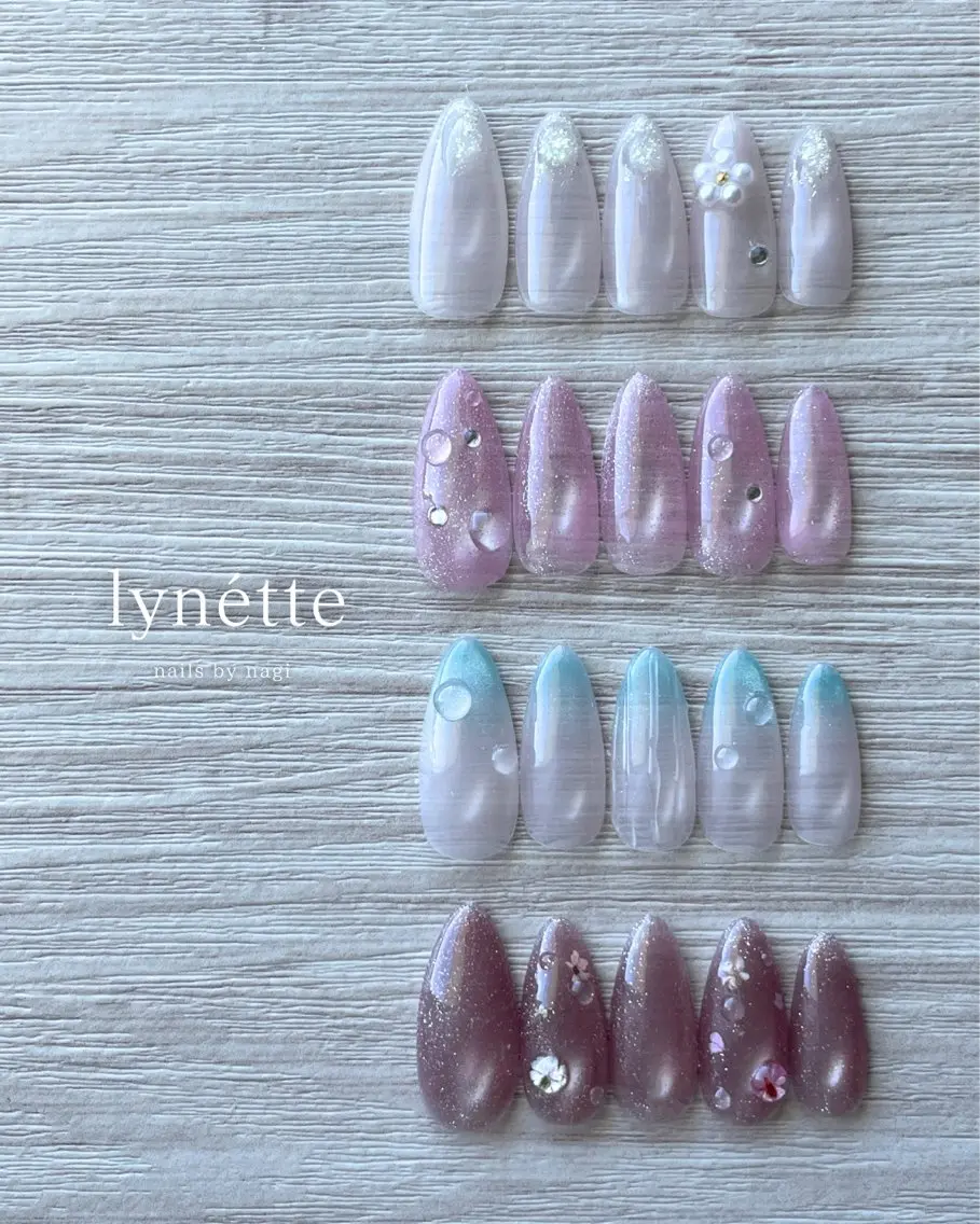 ネイル ニュアンスネイル lynétte 那覇ネイルサロンのネイルデザイン