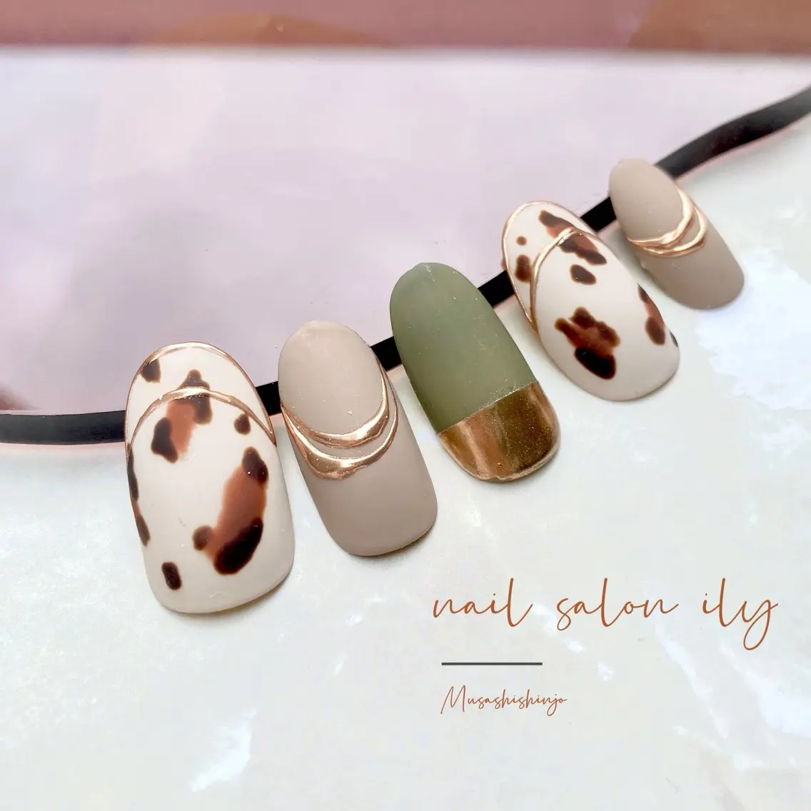 ネイル nail salon ily 武蔵新城のネイルデザイン