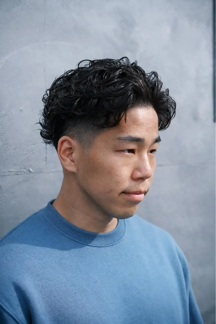 ショート カット パーマ 松島 吏玖のヘアスタイル