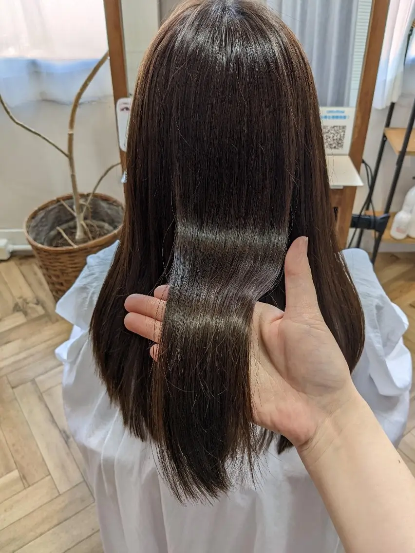 セミロング カット トリートメント newi 天王寺 masakoのヘアスタイル