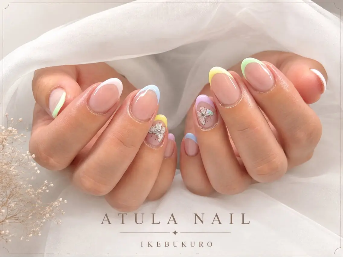 ネイル ハンドネイル Atula nail Momoのネイルデザイン