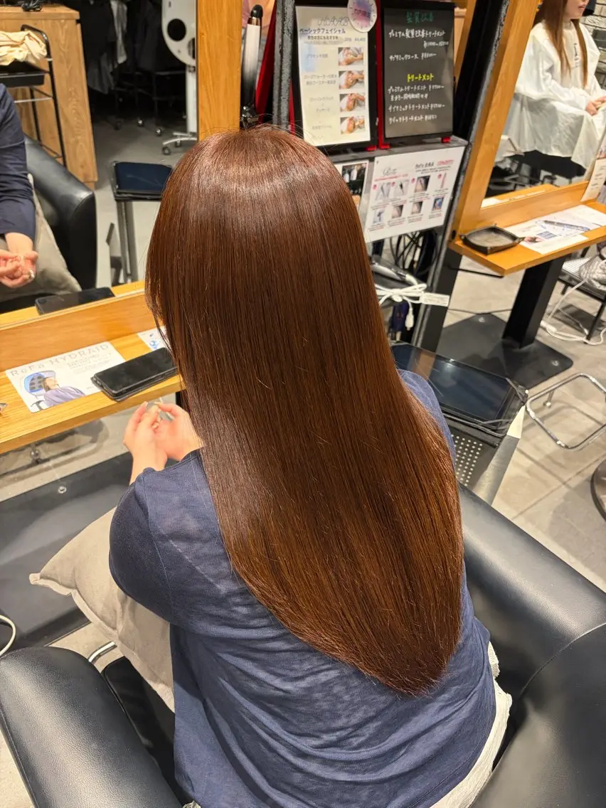 カラー ヘアカラー runna 心斎橋のヘアスタイル