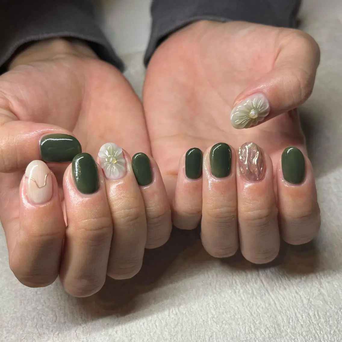 ネイル ハンドネイル 【うるちゅるnail 】🩰maiのネイルデザイン