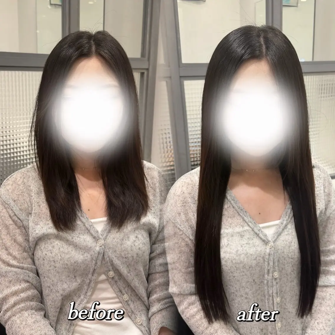 ロング エクステ 🦋REISA🦋 エクステ×ハイトーンのヘアスタイル