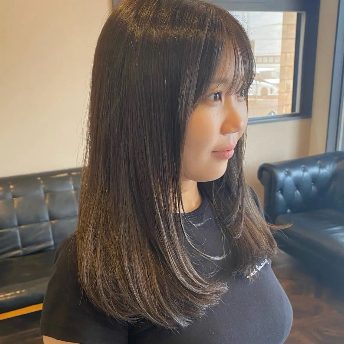 ロング 縮毛矯正/ヘッドスパ 牧野のヘアスタイル