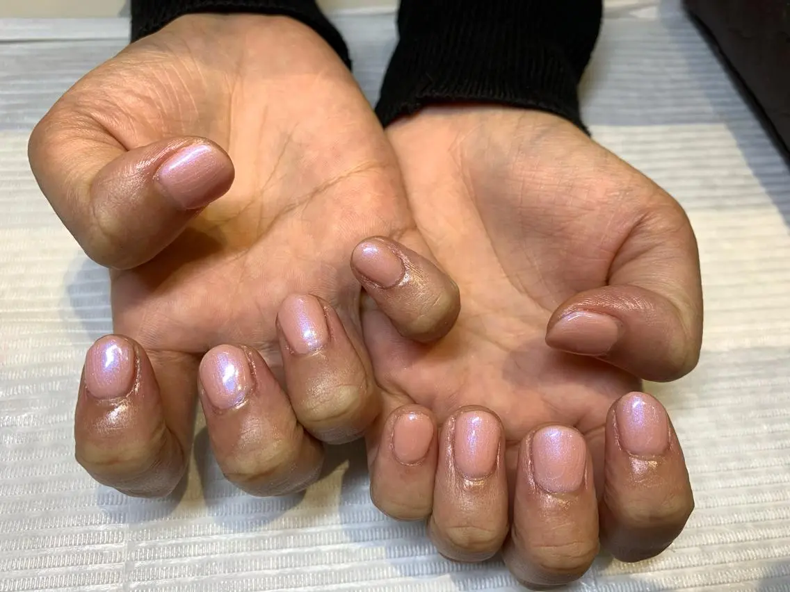 ネイル ワンカラーネイル マキノ ユイのネイルデザイン