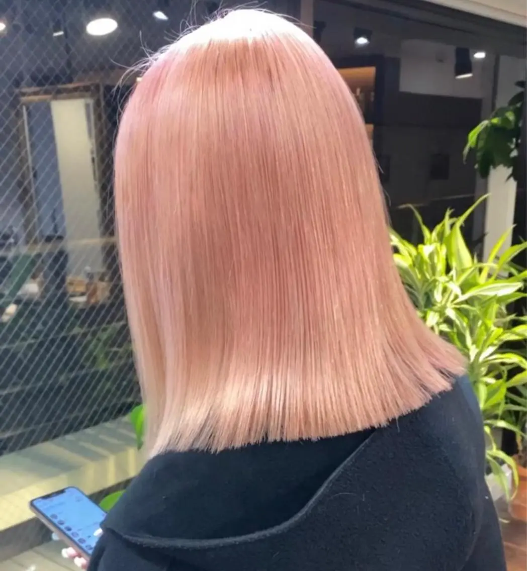 ショート カラー ブリーチ ケアブリーチ ダブルカラー ハイトーンカラー イルミナカラー 🧡色落ちまで2度 楽しめる🧡ヨシキのヘアスタイル