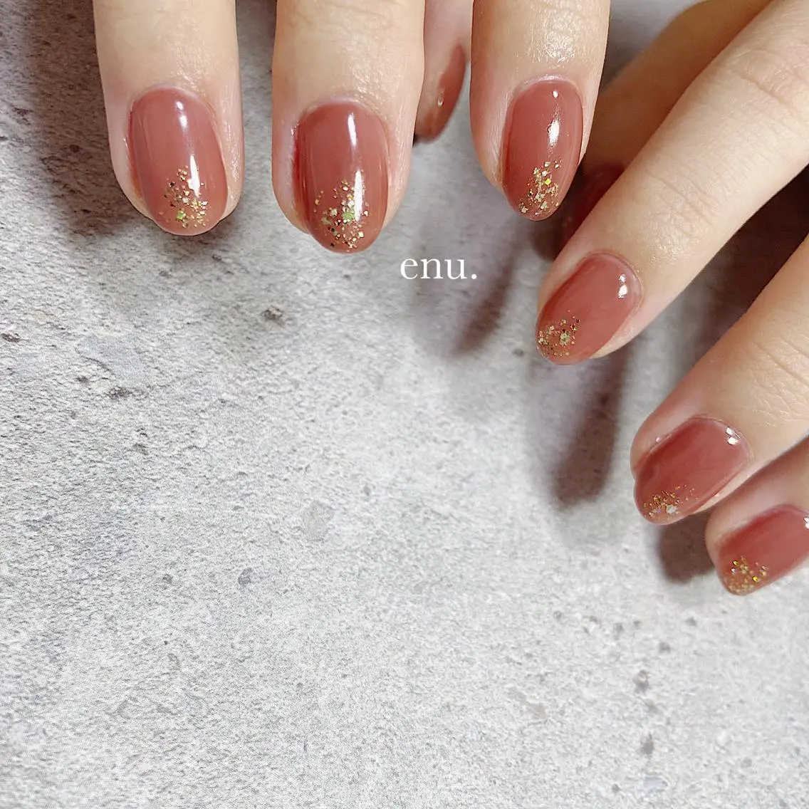 ネイル ハンドネイル enu. nanakoのネイルデザイン