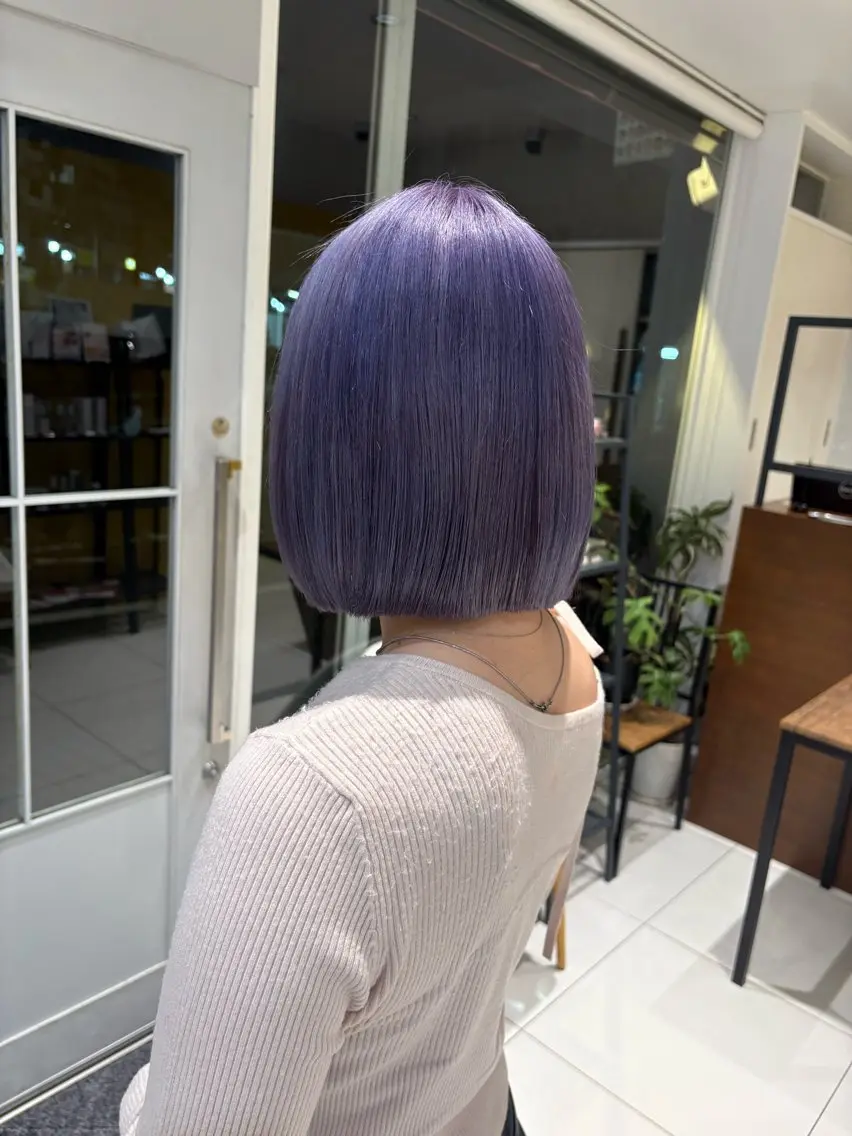 カラー ハイトーンカラー ラベンダーカラー シルバー 🌷ヘアメイク美容師 Yuka🌷のその他イメージ