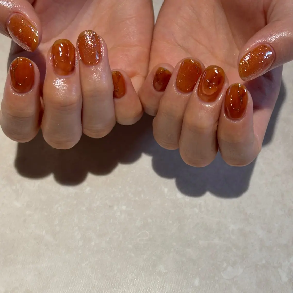 ネイル ニュアンスネイル ハンドネイル モデル募集🍑渋谷 Nanamiのネイルデザイン