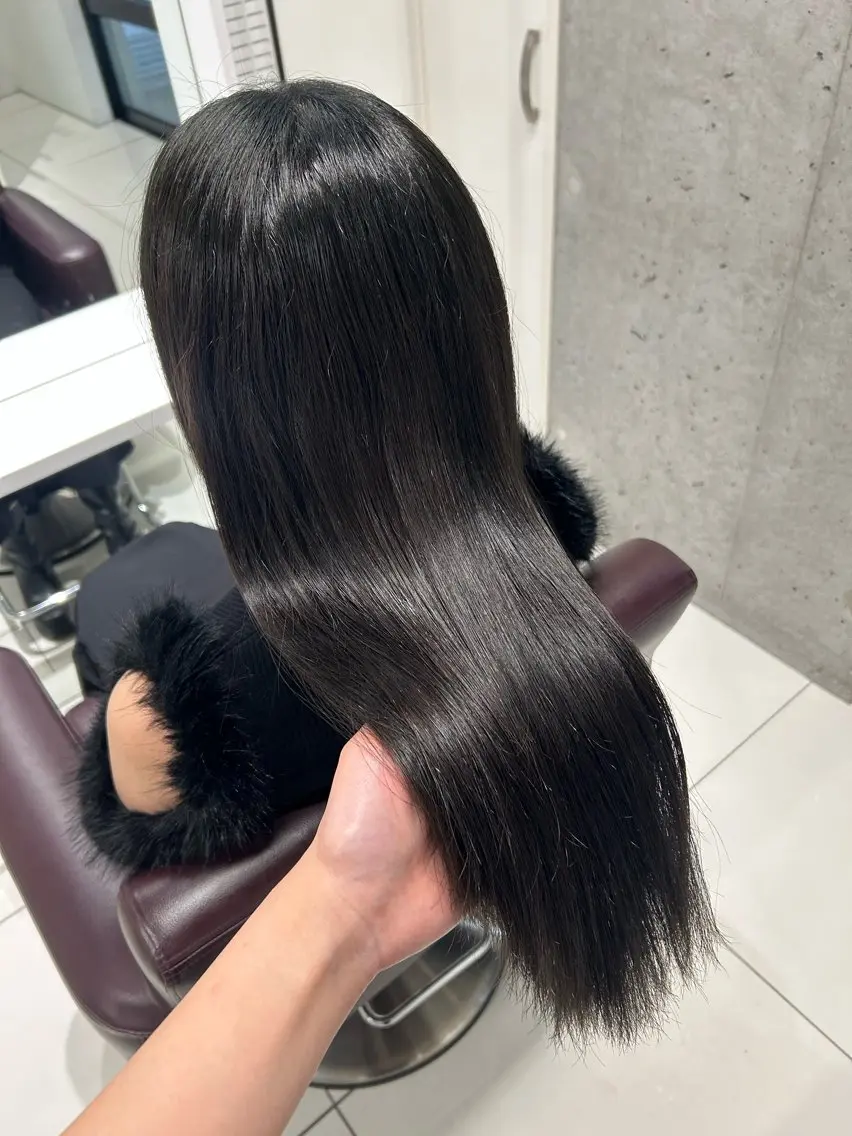 ロング トリートメント ️💜akari💜 ハイトーン/レイヤーのヘアスタイル