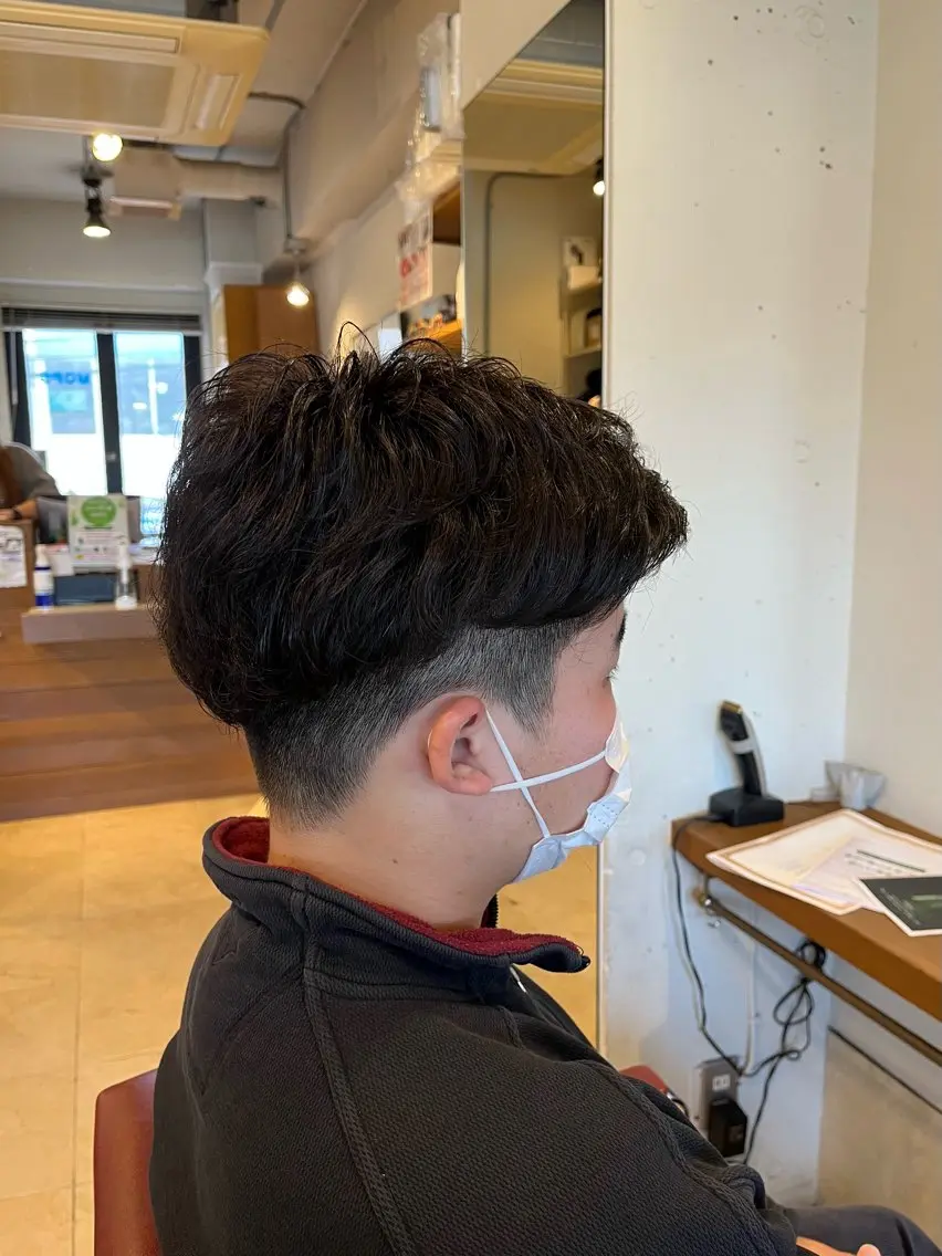 パーマ メンズ カット パーマ 今村俊介 メンズカットのヘアスタイル