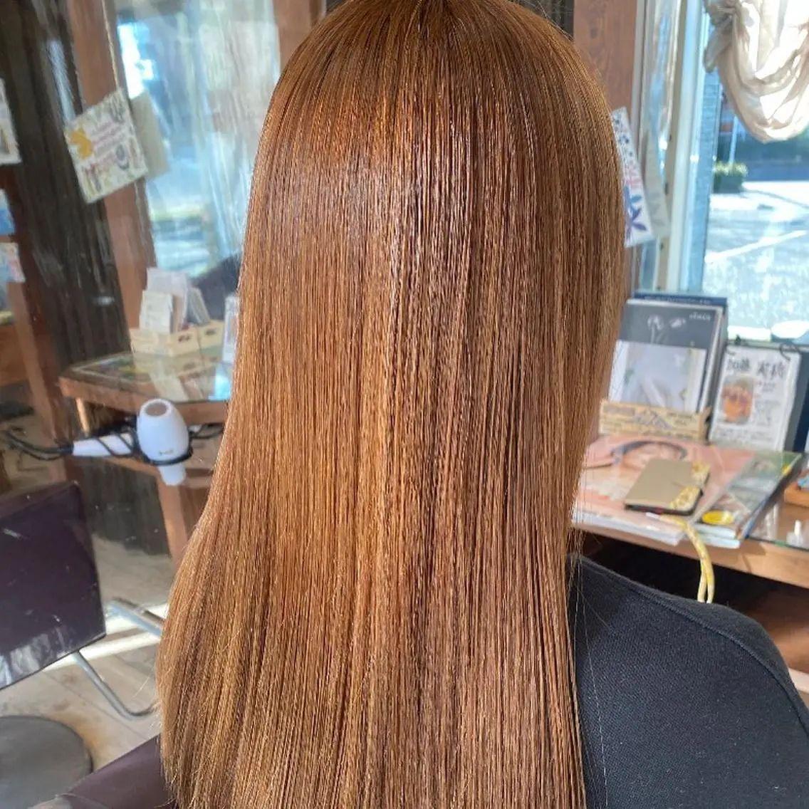セミロング 加藤 実穂のヘアスタイル