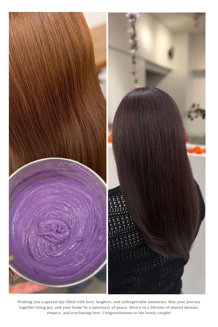 カラー ヘアカラー 艶髪カラー💫 SHIMAのヘアスタイル