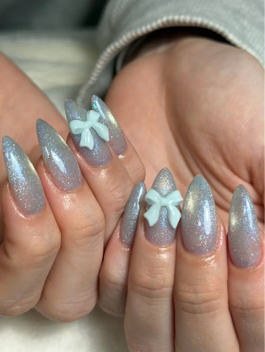 ネイル マグネットネイル ハンドネイル dimples yuki🎀 ꒷꒦♡のネイルデザイン