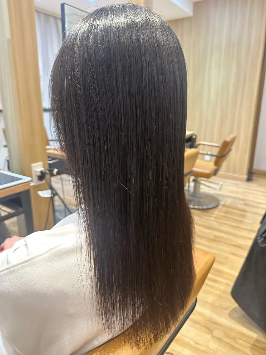 セミロング パーマ 縮毛矯正 ✨✂️Nori ✂️✨のヘアスタイル
