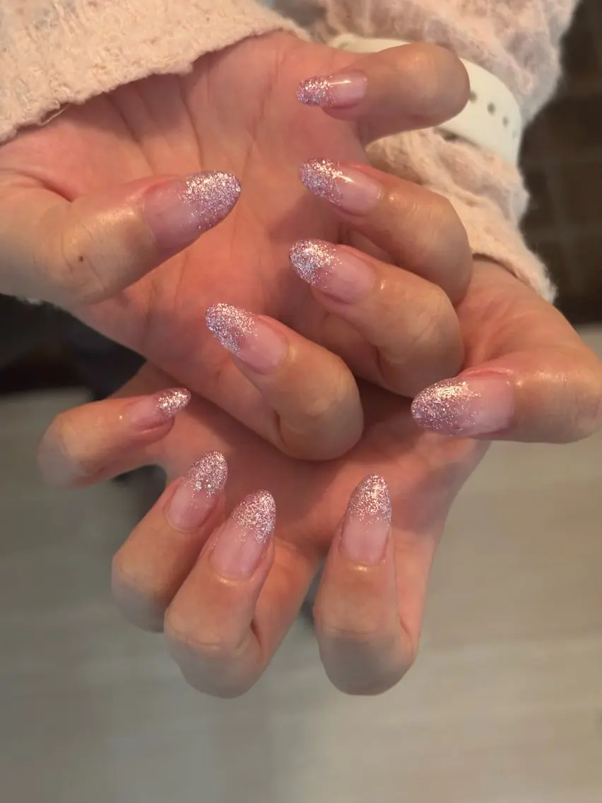 セミロング aoz asukaのネイルデザイン