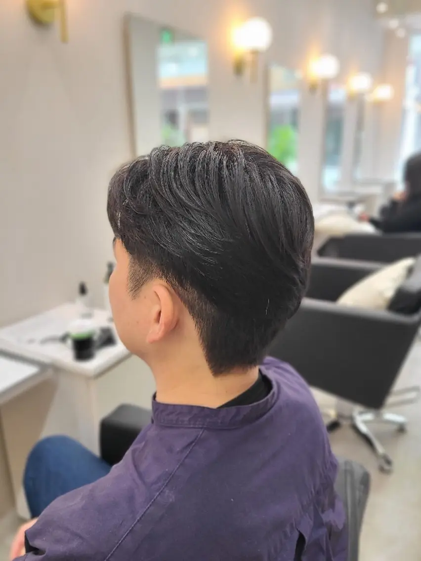 ショート パーマ メンズ メンズパーマ ニュアンスパーマ カット パーマ 桐島 令奈のヘアスタイル