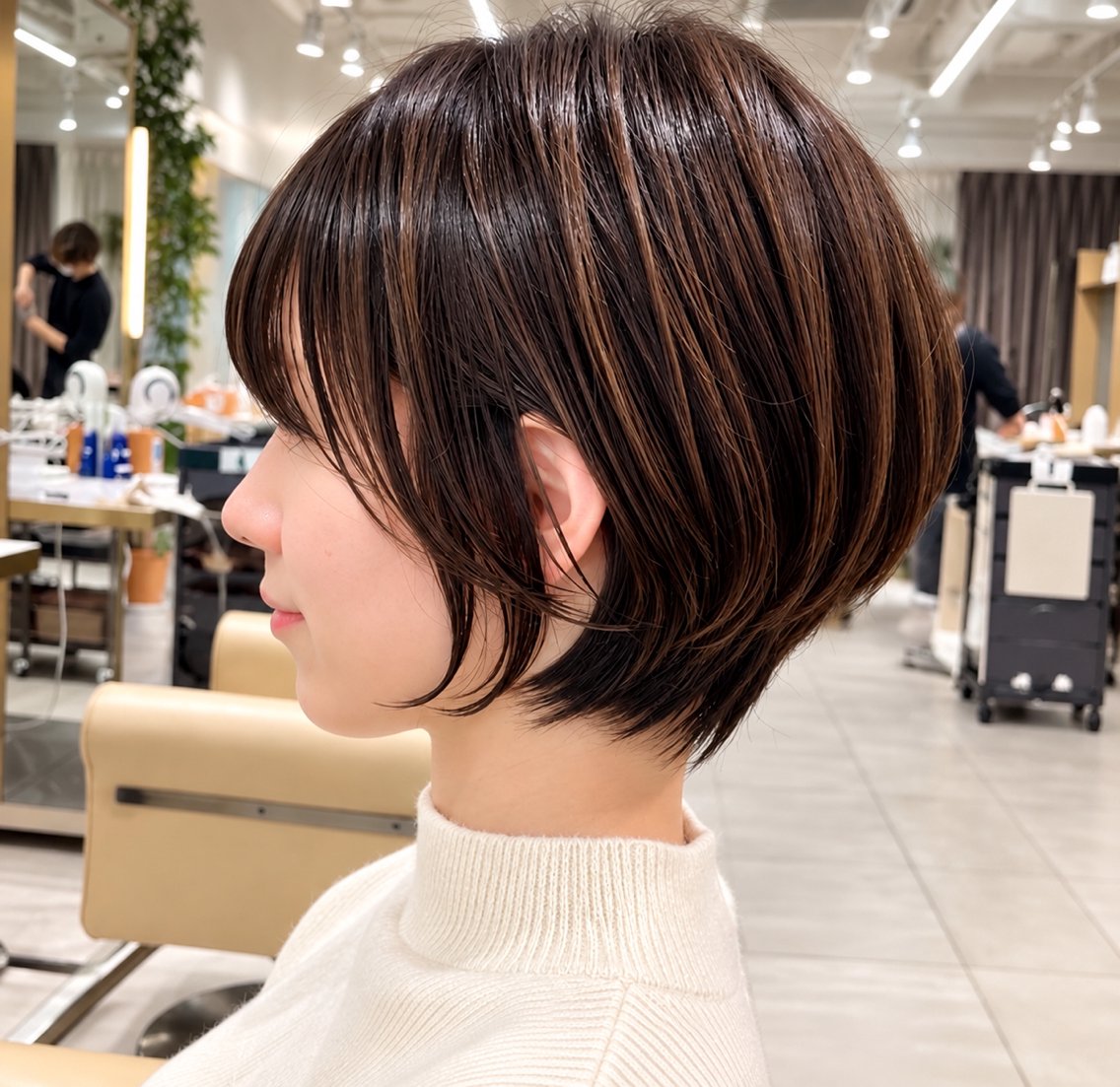 ショート 小顔ショート 原宿/みゆのヘアスタイル