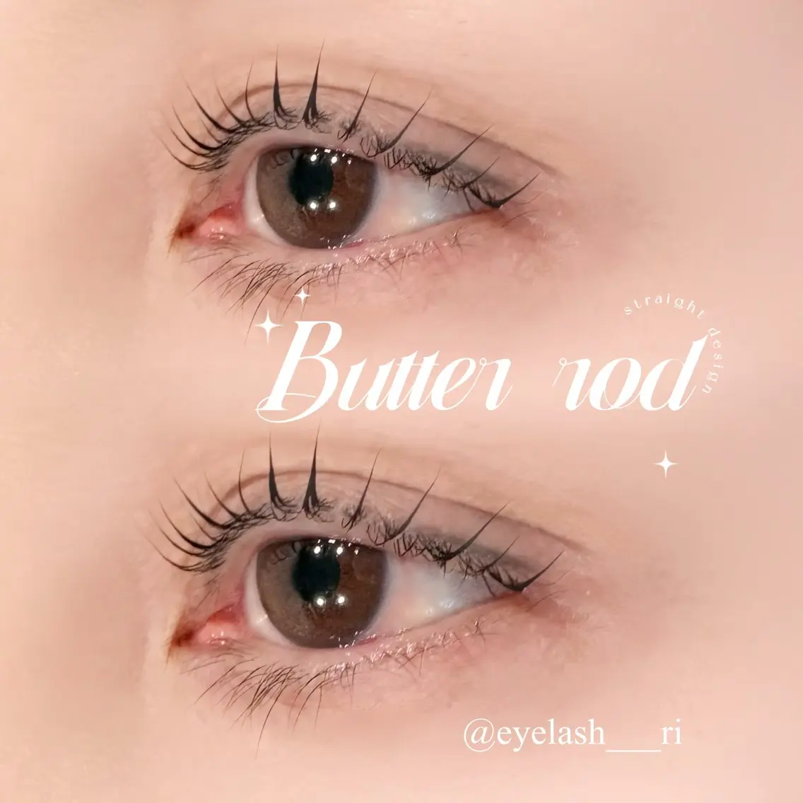 マツエク・マツパ 韓国風マツエク ナチュラル 一重×まつ毛パーマ マツパ eyelash Lily Rinaのマツエク・マツパデザイン