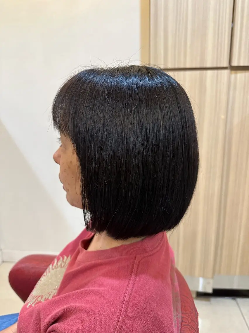 ナチュラルヘア 神田一瑳のヘアスタイル