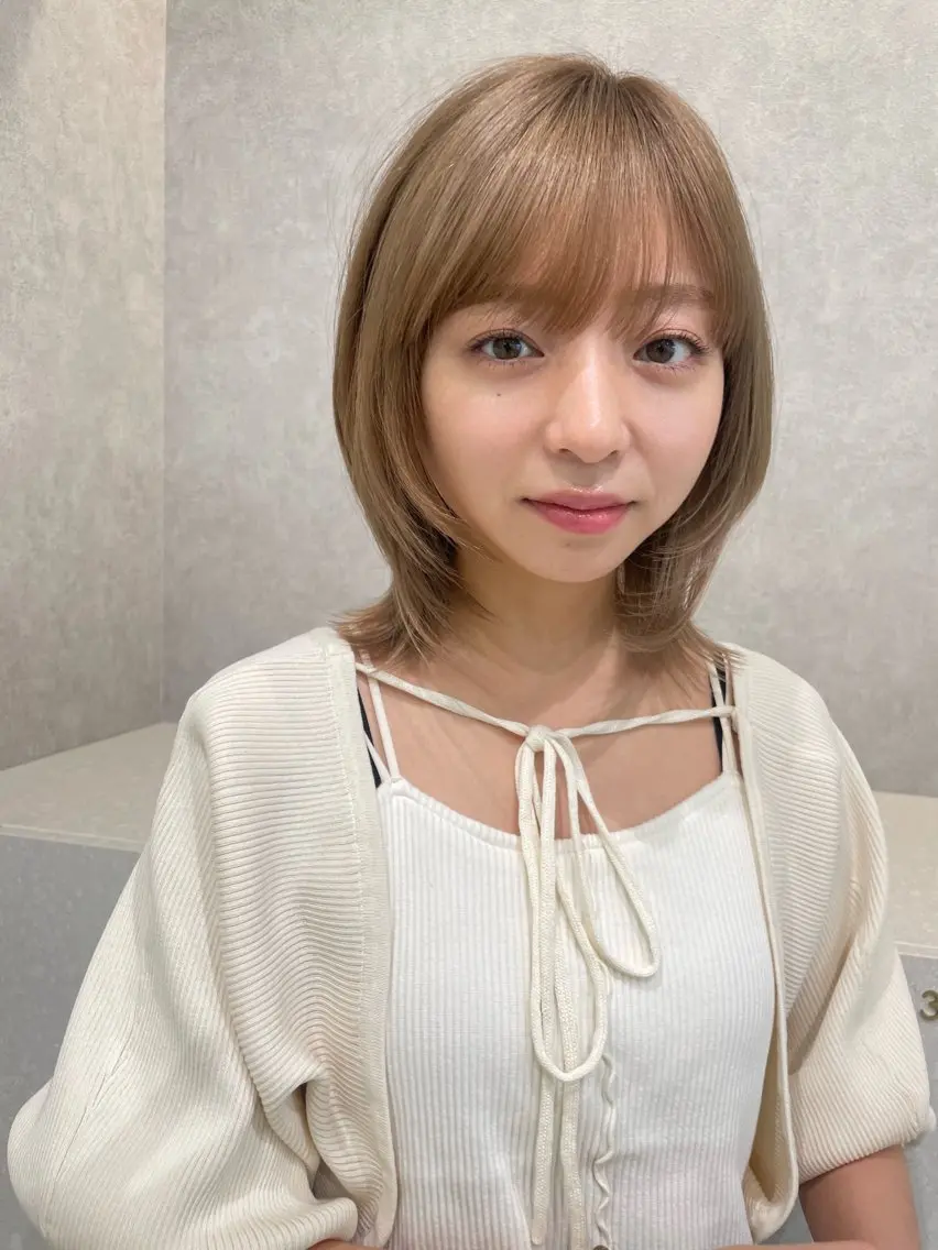 カラー 透明感カラー♡‎⟡. / ꜱᴜᴢᴜɴᴇ🎀のヘアスタイル