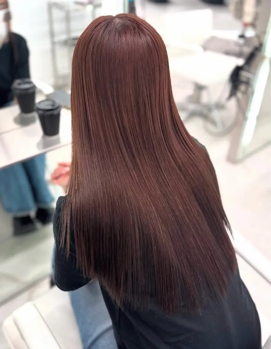 カラー ブリーチ ヘアカラー トリートメント 大阪梅田/ サキトのヘアスタイル