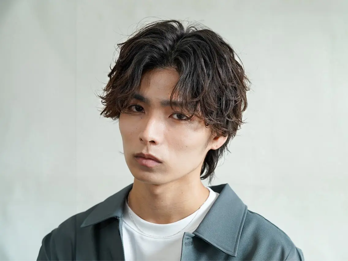 カット+ツイストスパイラルパーマ✂️の写真