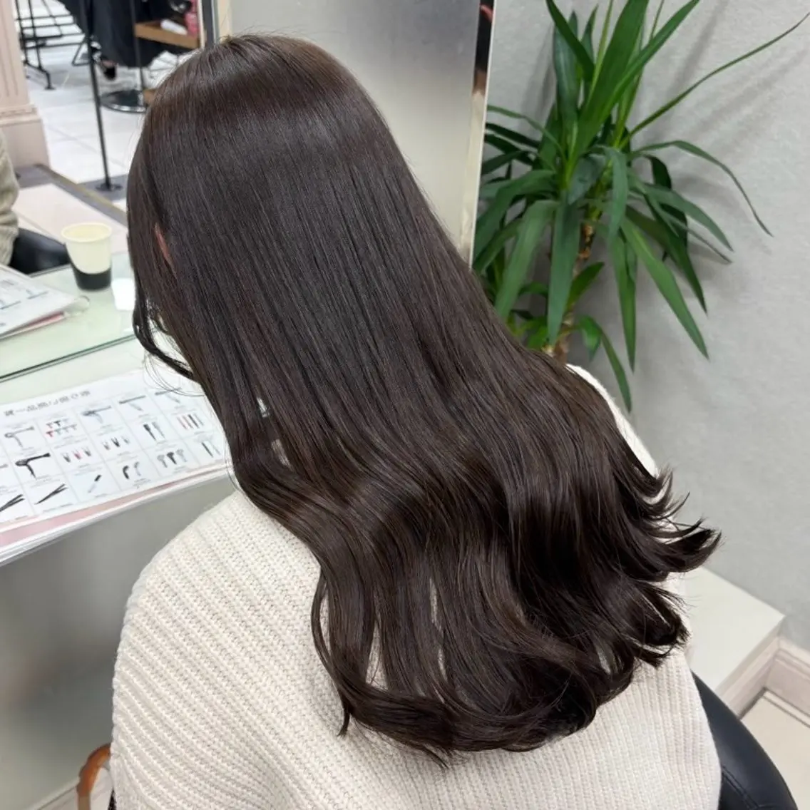 ロング 似合わせカラー/髪質 改善🦋/優穂のヘアスタイル