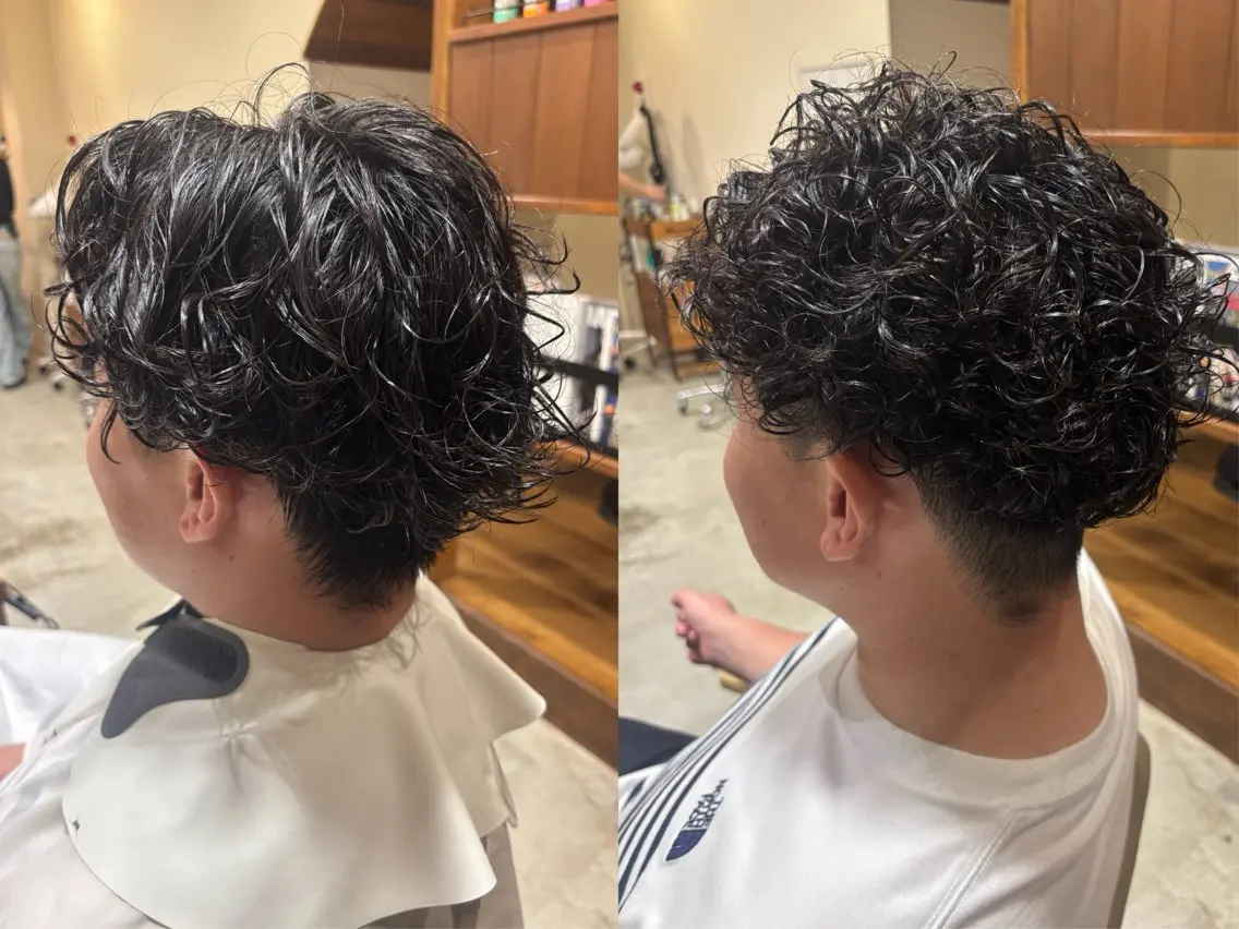 ショート カット パーマ ZAZA YUKAのヘアスタイル