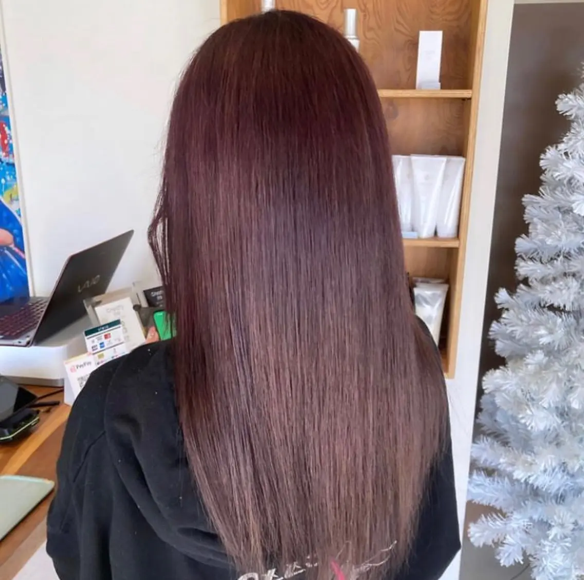 ロング カラー ブリーチ ブリーチなしカラー ロング ヘアカラー 海琉/ハイトーン/ 透明感カラー💛のヘアスタイル
