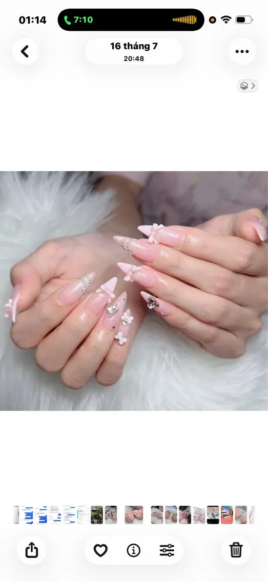 ネイル アートネイル フレンチネイル ジェルネイル 韓国ネイル マグネットネイル ハンドネイル Lenie Nail Okuboのネイルデザイン