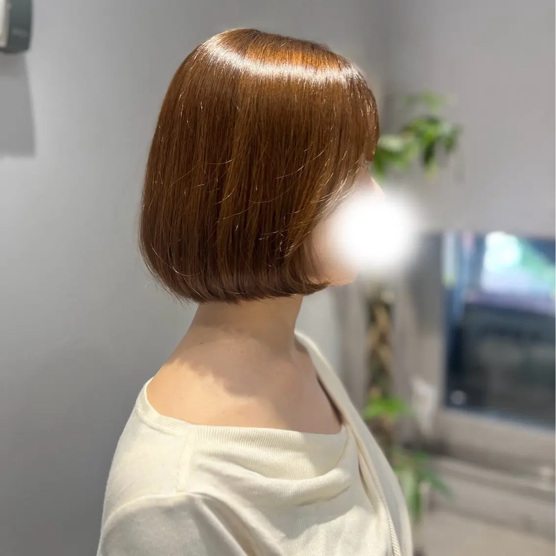 ミディアム 無料カットモデル ユナのヘアスタイル