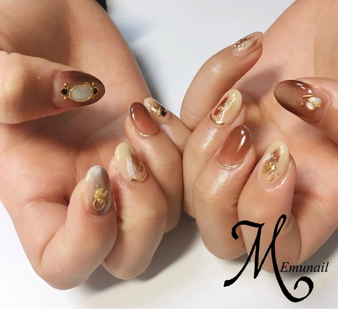 ネイル ハンドネイル Emu Nailのネイルデザイン