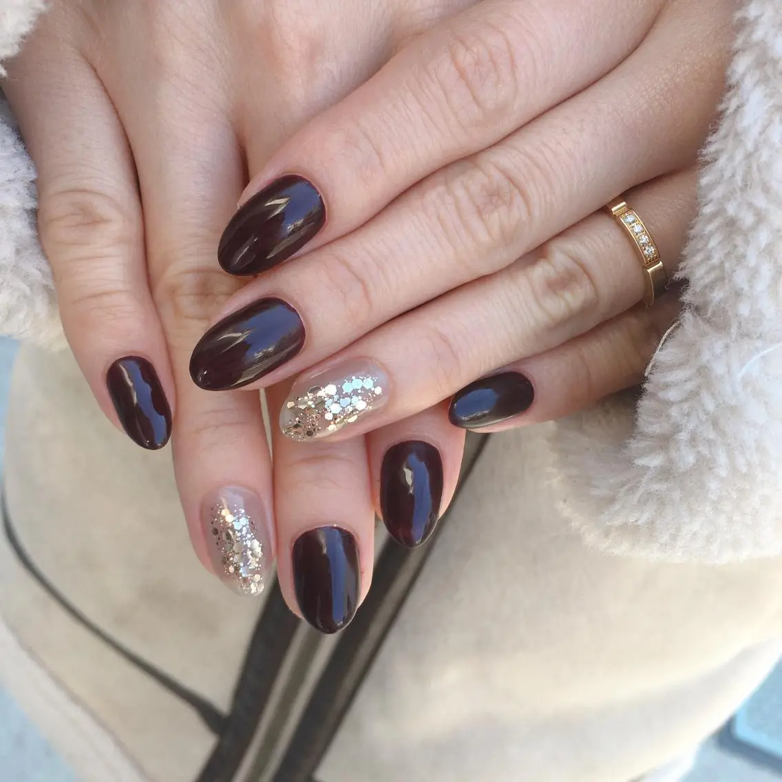 ネイル ラメ(グリッター) ハンドネイル nailsalon Asryのネイルデザイン