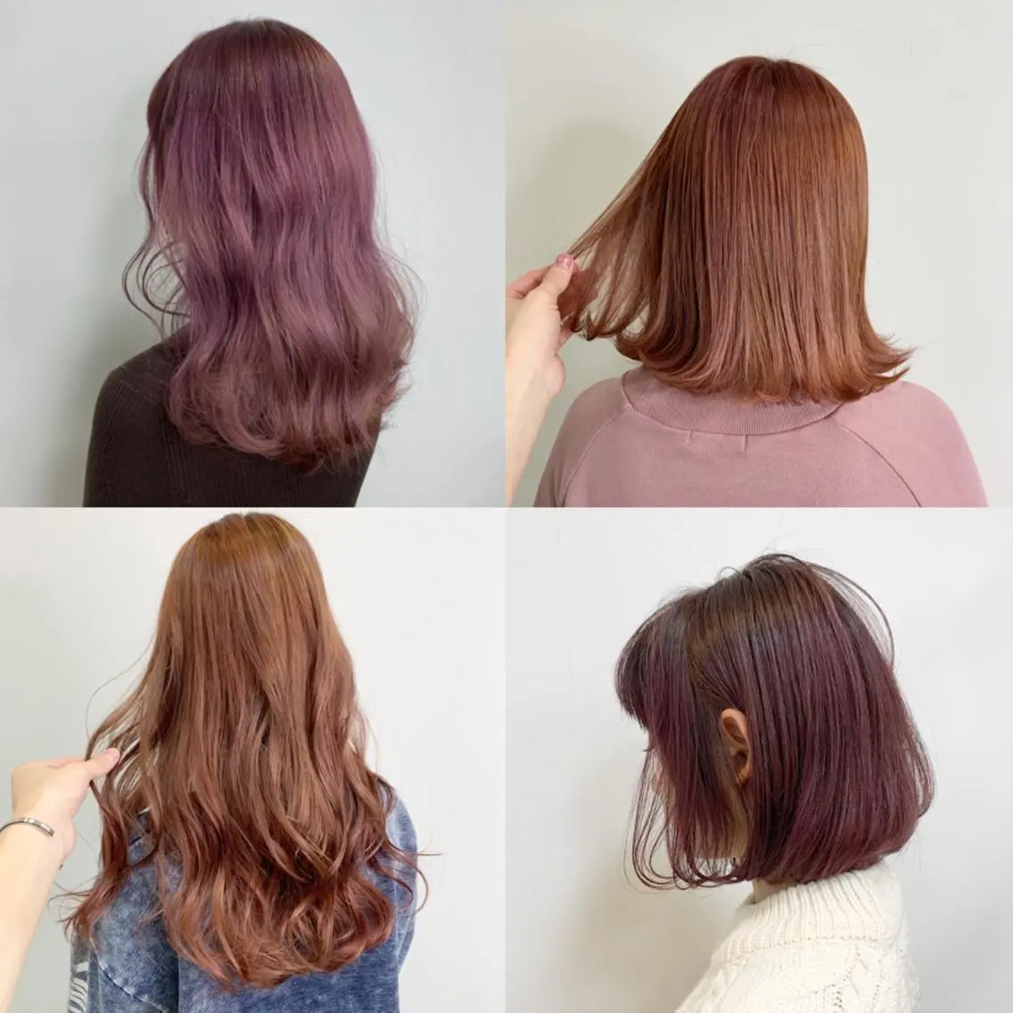 セミロング レイヤー×縮毛矯正 深見 拓のヘアスタイル