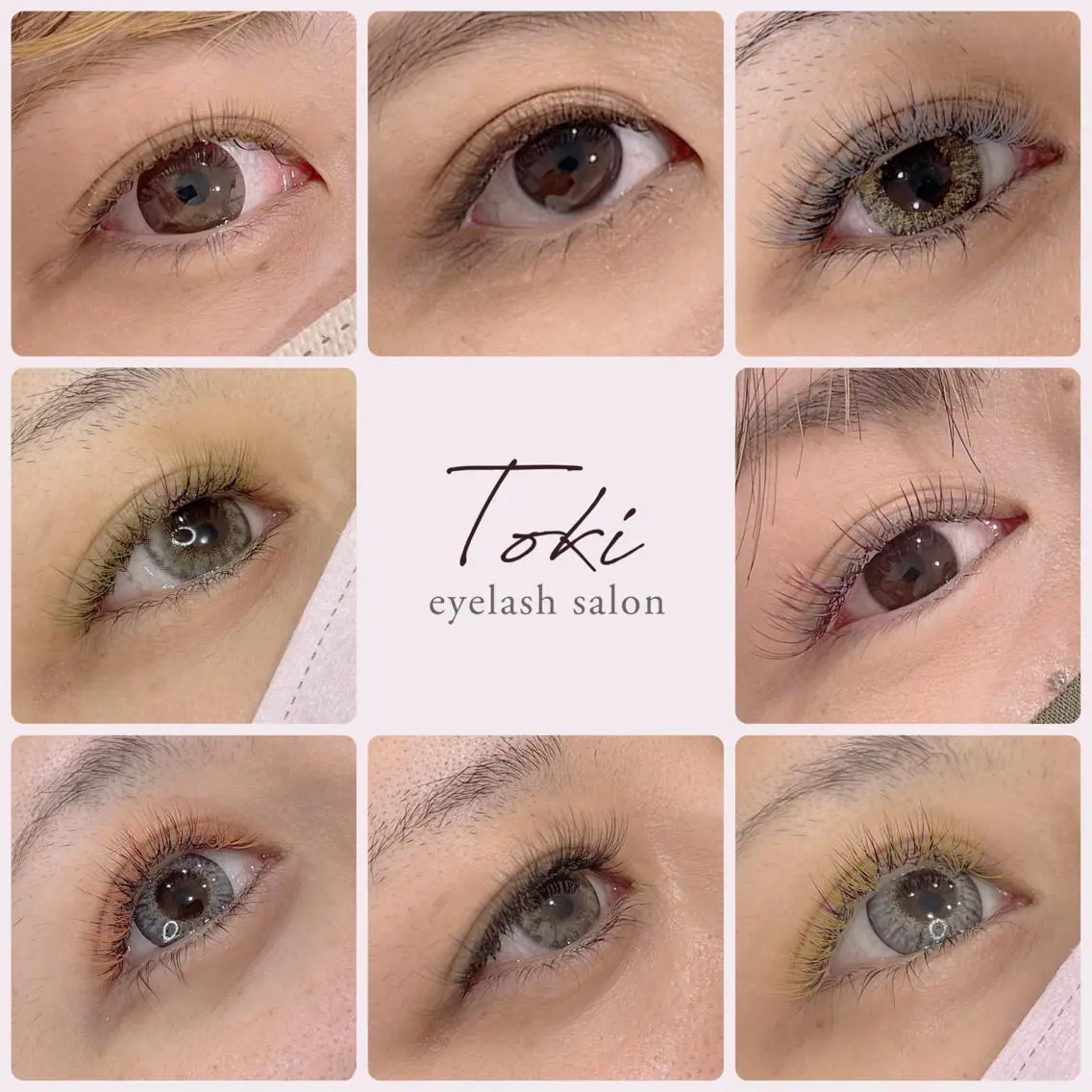 マツエク・マツパ eyelash salon TOKIのマツエク・マツパデザイン
