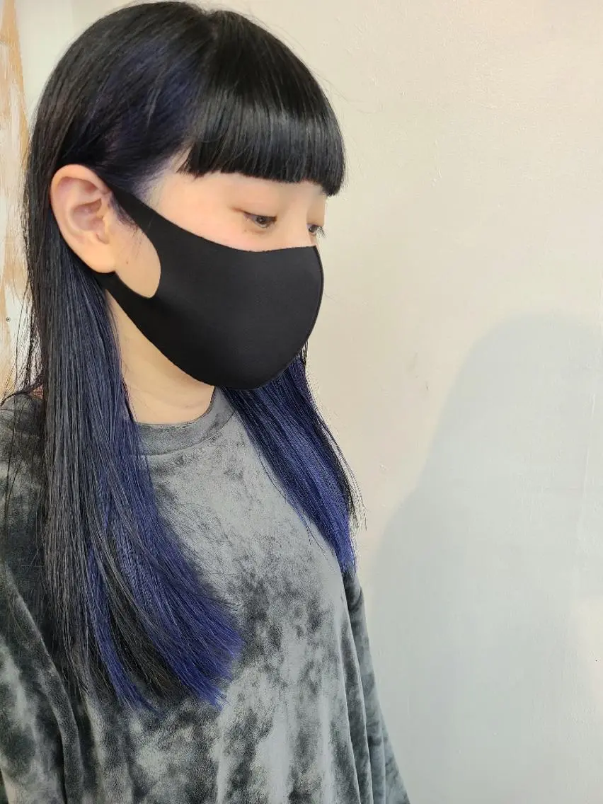 ポイントブリーチ+カラー+エミームトリートメントの写真
