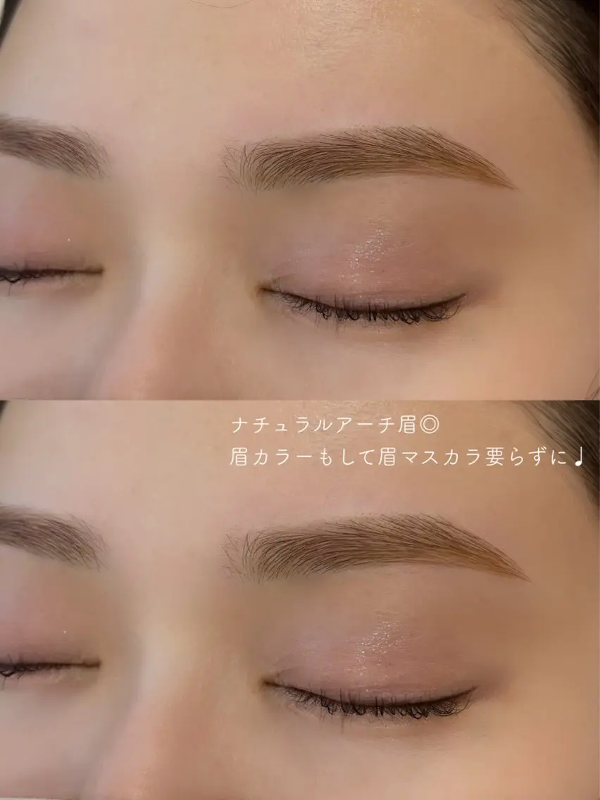 アイブロウ 眉カラー ワックス脱毛 眉カット その他(アイブロウ) ナチュラル眉🌱🔅 kokomoの眉毛・アイブロウイメージ