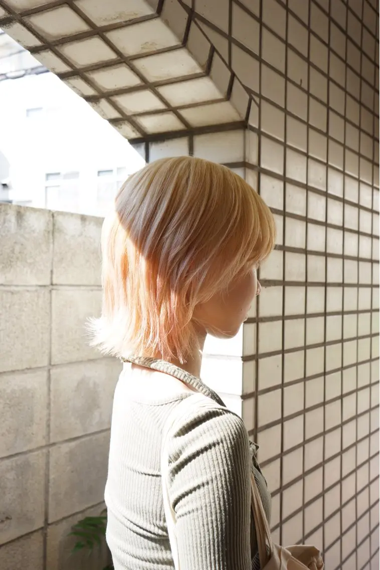 ショート ヘアカラー 愛心manami HOPEのヘアスタイル