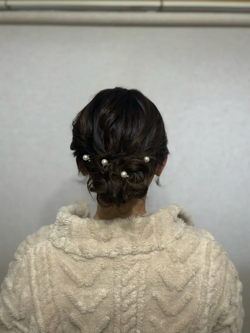 ヘアアレンジ ヘアセット hair salon【クラン】のヘアスタイル