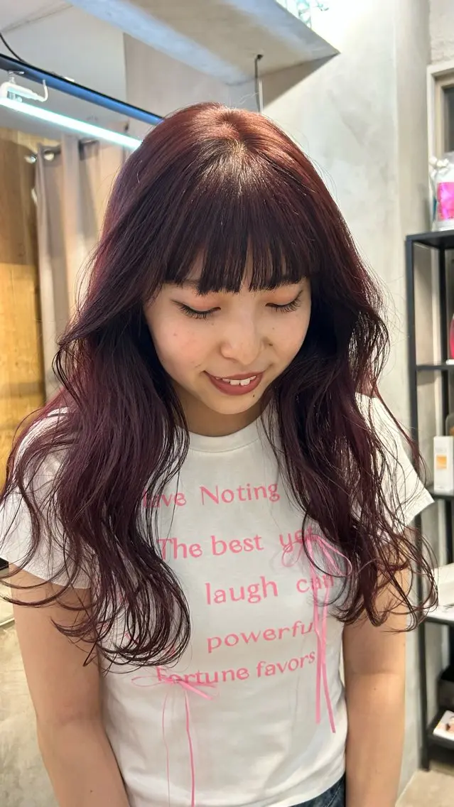 ロング カラー ヘアカラー ❕マンツーマン施術❕ 🍊Moemiのヘアスタイル