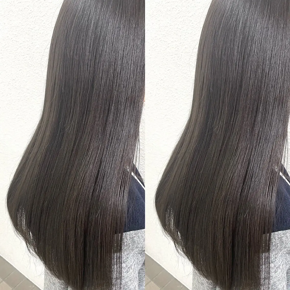 ロング 吉田 和/縮毛矯正/ ダブルカラーのヘアスタイル