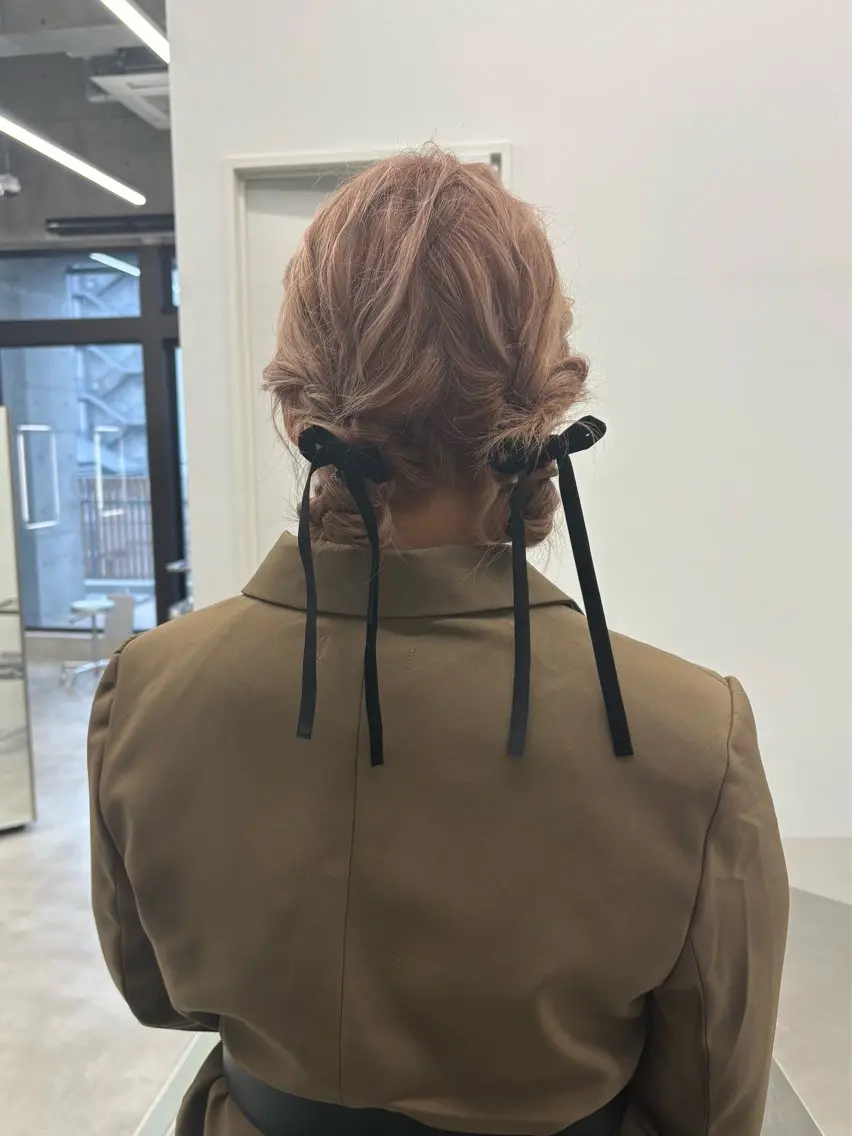 セミロング ヘアアレンジ umu.⌇ mihiroのヘアスタイル