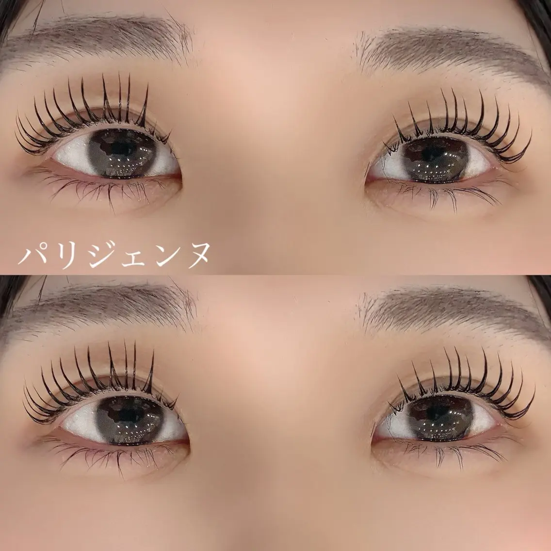 マツエク・マツパ パリジェンヌラッシュリフト 一重×まつ毛パーマ マツパ マリーテレジア FUJIMOTOのマツエク・マツパデザイン