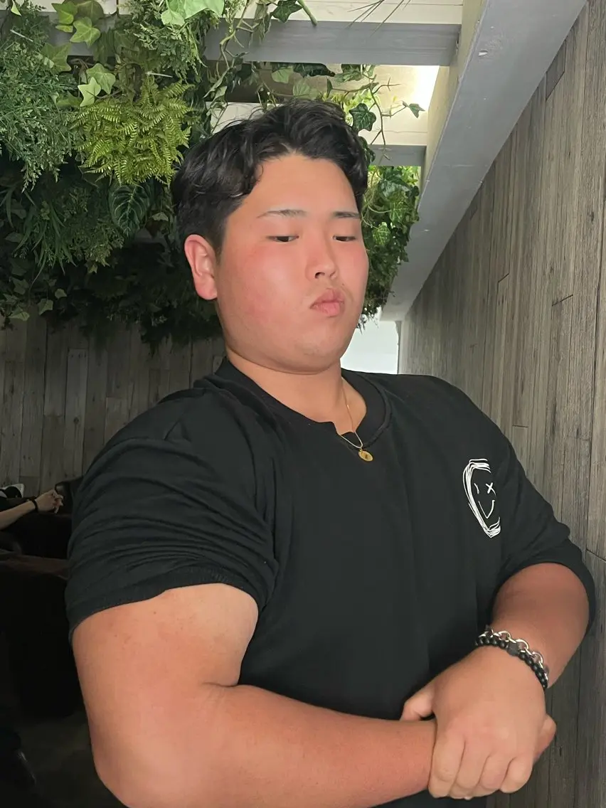 ショート 中河 航大のヘアスタイル