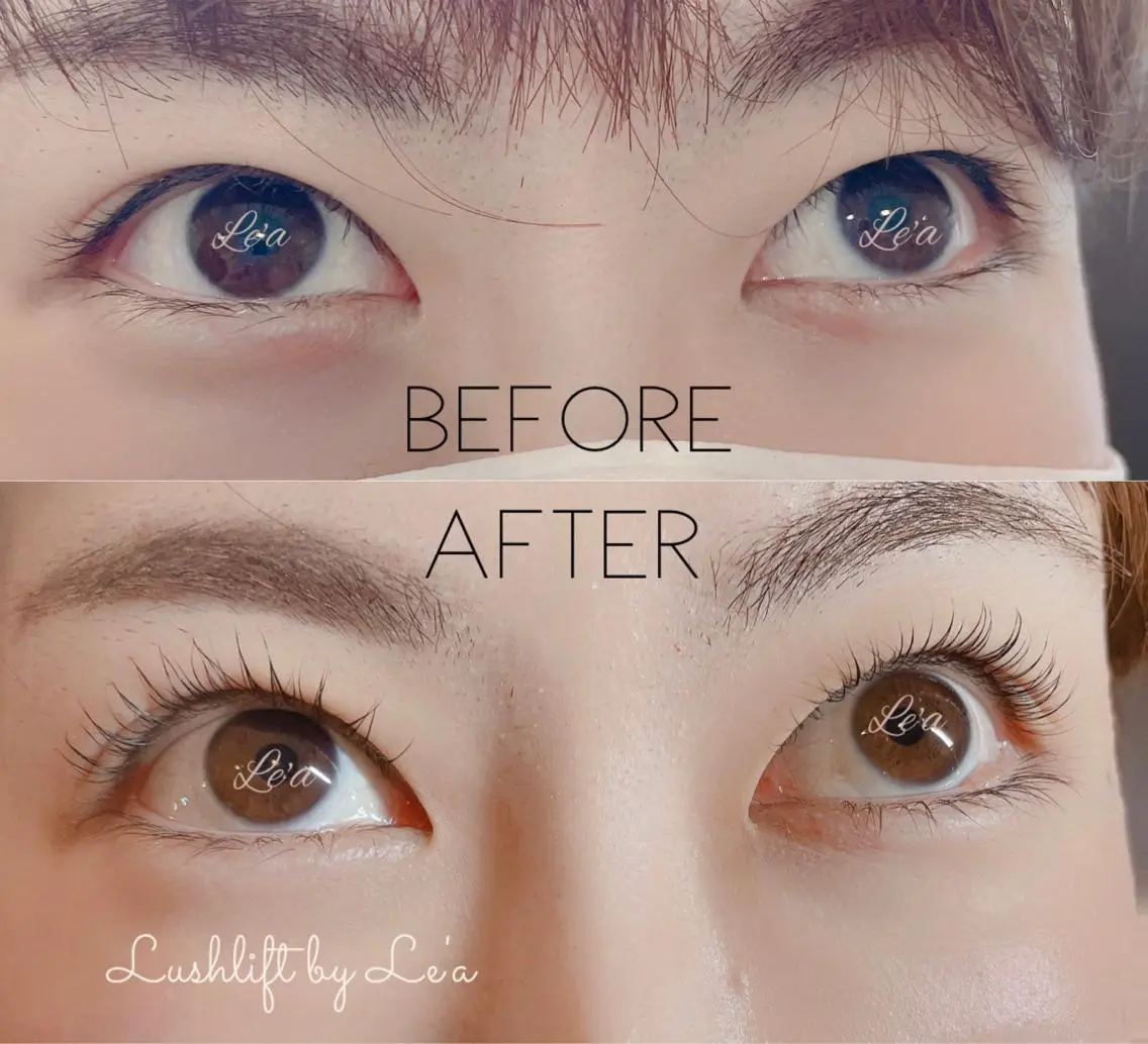 マツエク・マツパ ナチュラル まつげパーマ eyelash Le'aのマツエク・マツパデザイン
