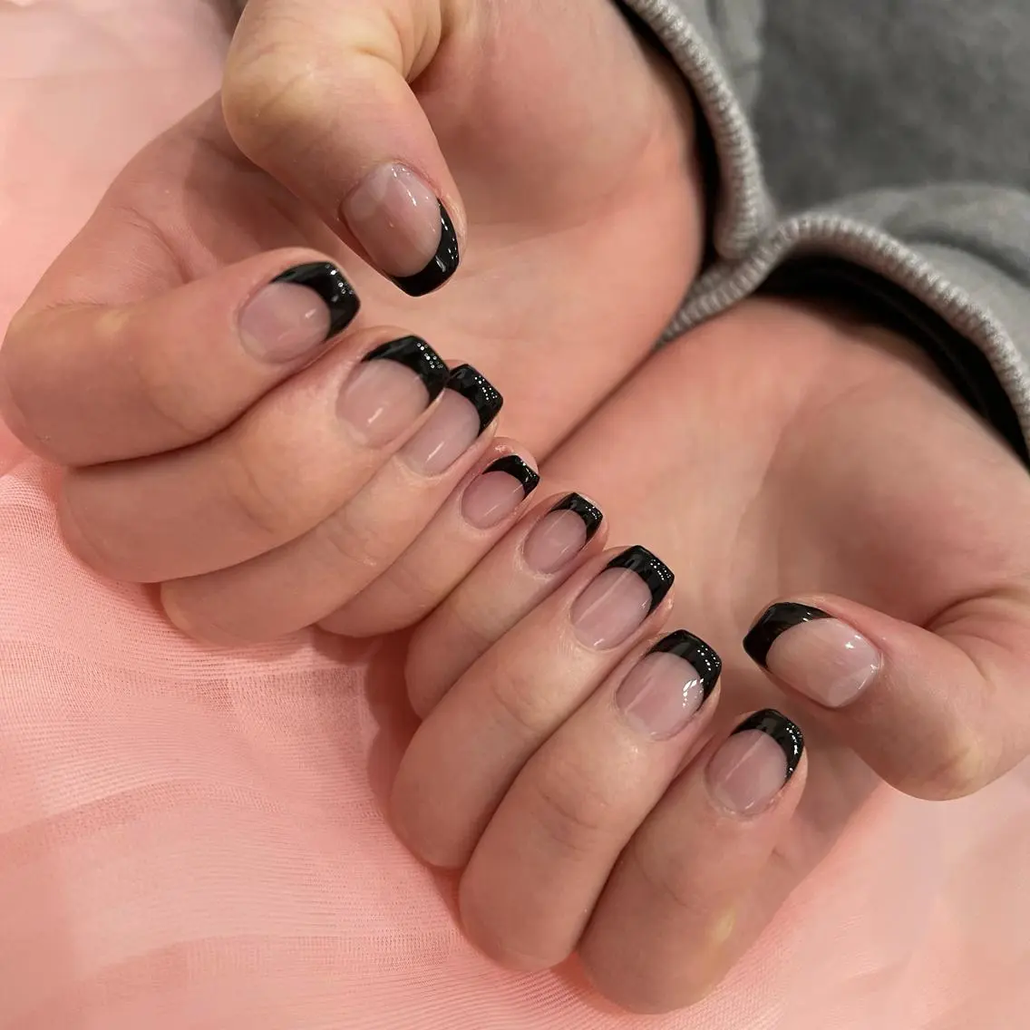 ネイル フレンチネイル Wish Nail 恒川のネイルデザイン